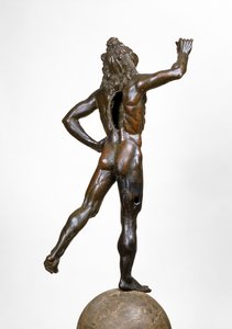 Mercury Take Flight, c.1515 (bakır alaşımı, breş ve ahşap)